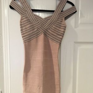 Bebe Bandage Bodycon Dress